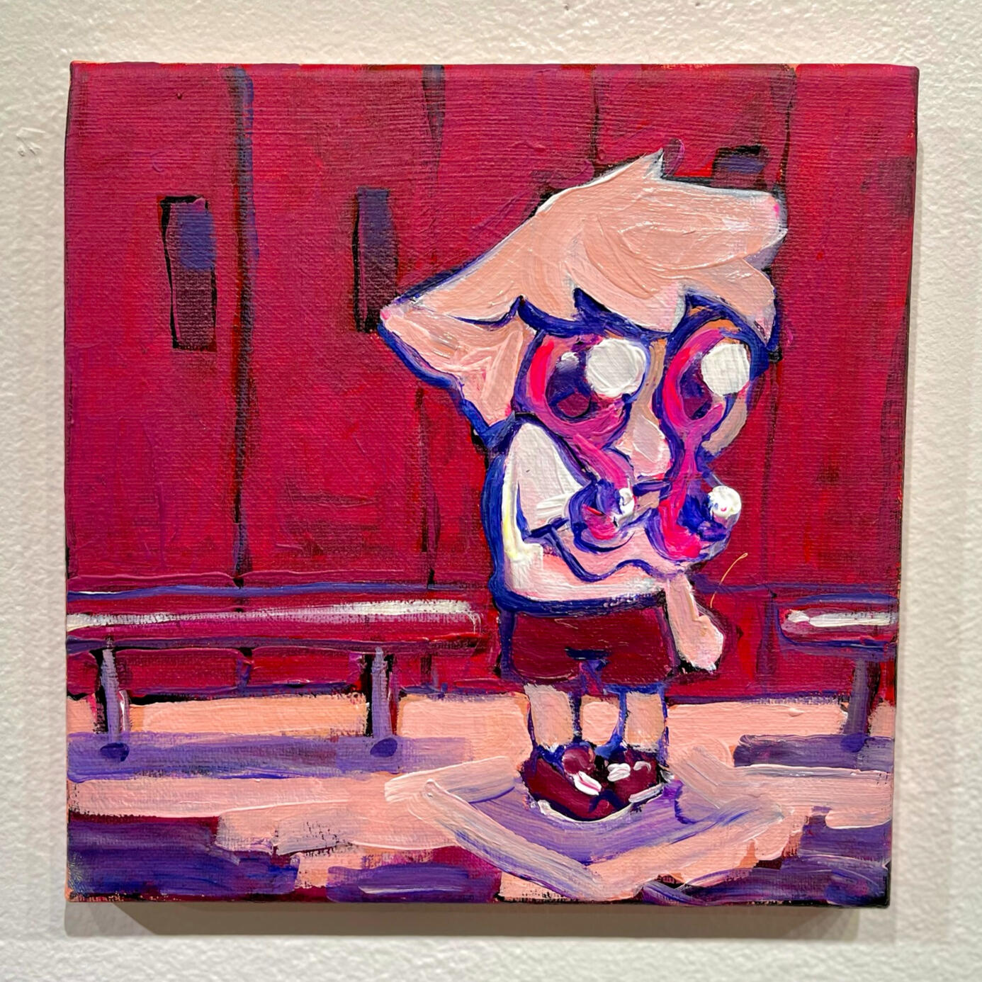 Cringe Compilation I, 2021, acrylic on canvas