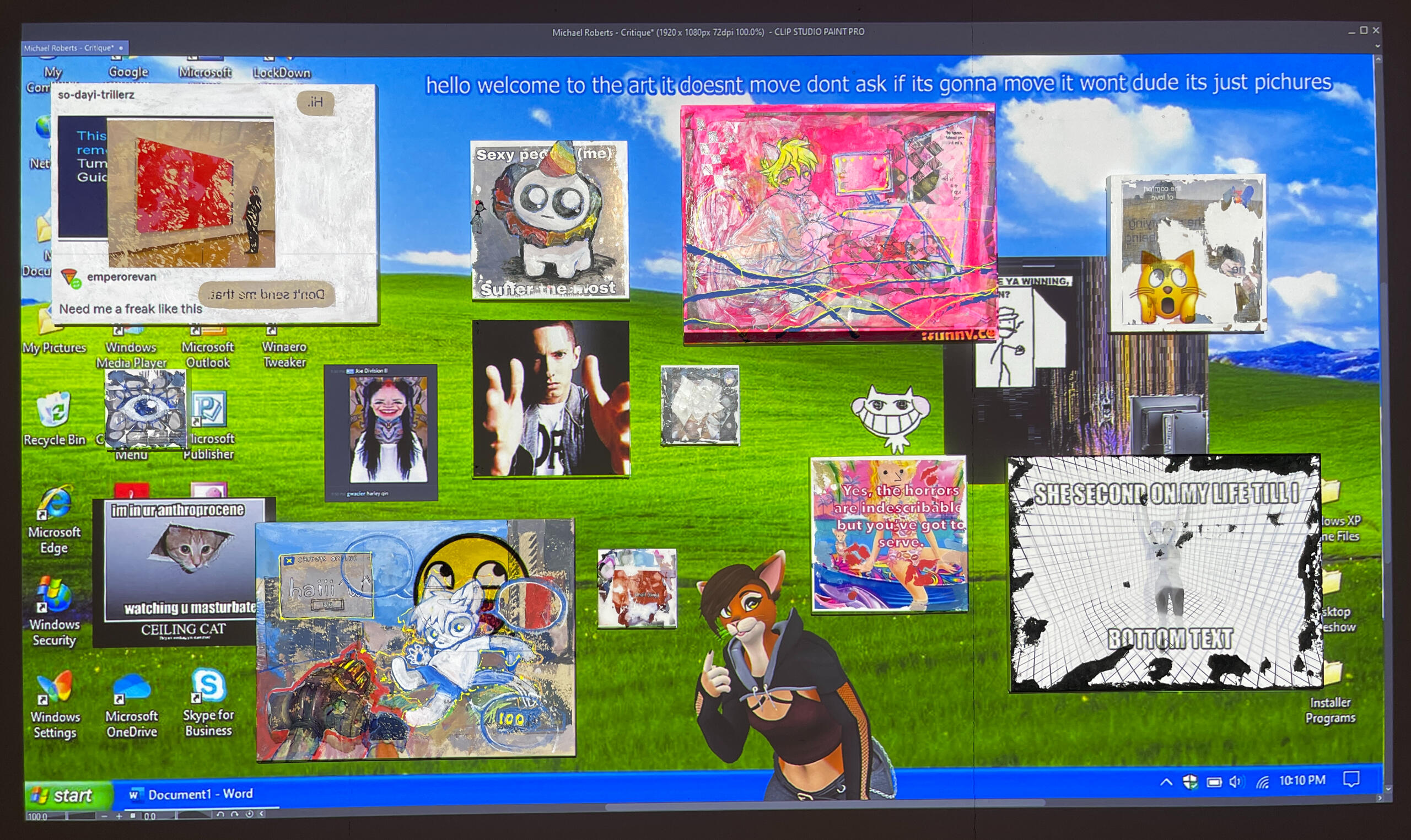 Untitled Desktop Installation (2023)