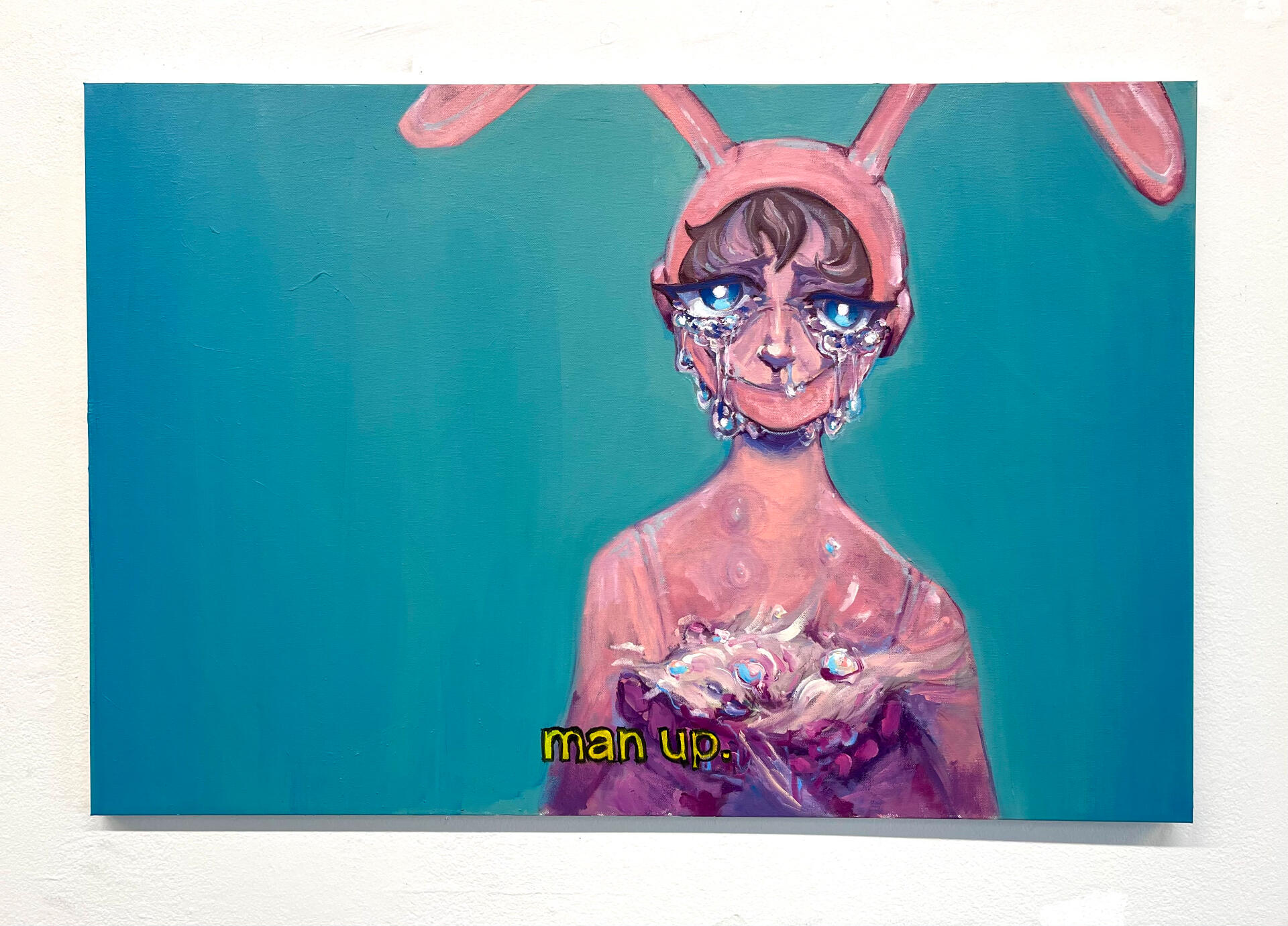 wringer, 2021, oil on canvas